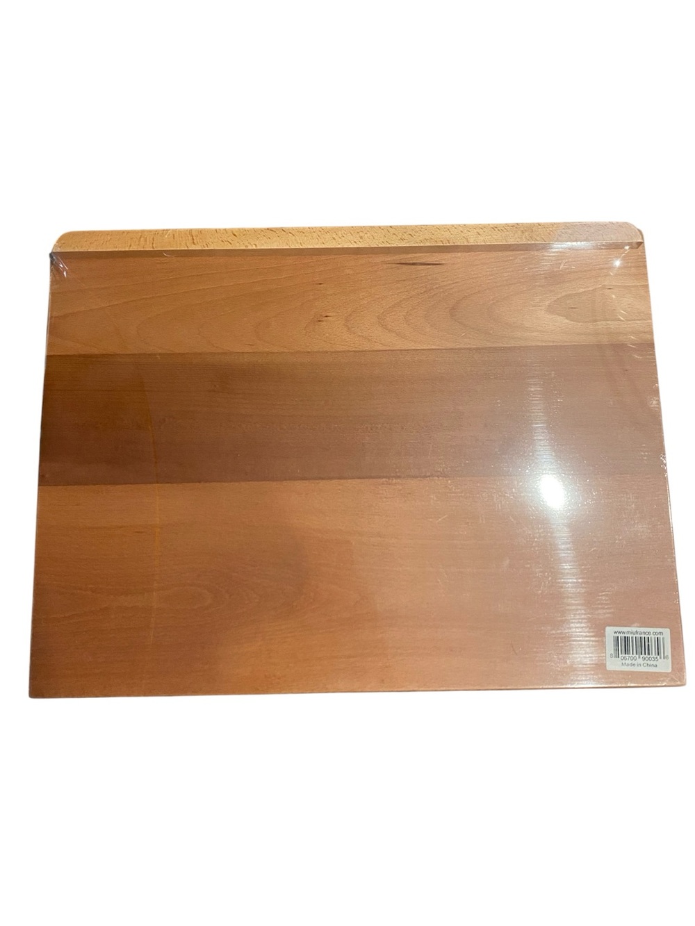 New! Pastry Board. Beechwood. 24” x 18” In Plastic & Box.